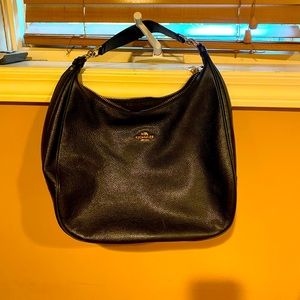 Authentic black Coach purse